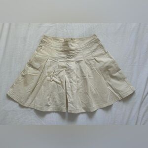 American Eagle Outfitters Cream Skirt
